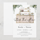 Stel de storingsuitnodiging van de Bar Couple in Kaart (Voorkant / Achterkant)