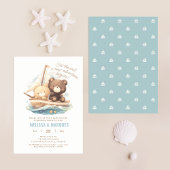 Stel een Sail Beer Nieuw Adventure Baby shower Inv Kaart
