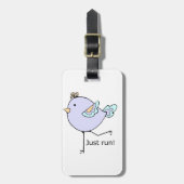 Stel enkel Motivatie Citaat in werking voor het ru Bagagelabel (Voorkant verticaal)