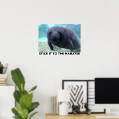 STEL HET AAN HET MANAAT poster (Thuiskantoor)
