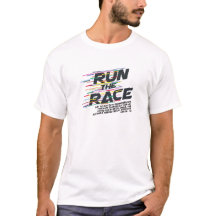 Stel het Christelijke Shirt van de Race in werking