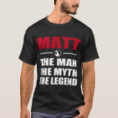 STEL HET MAN DE MYTH DE LEGEND T-SHIRT (Voorkant)