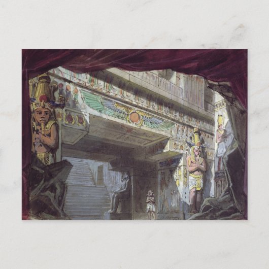 Stel het ontwerp in voor 'The Magic Flute' van Moz Briefkaart (Voorkant)