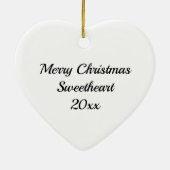 Stel in liefde | Pop Art Keramisch Ornament (Achterkant)