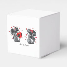 Stel in Love Huwelijk Hershey's Miniatures