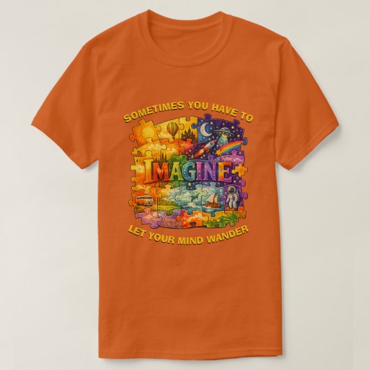 Stel je 1c voor t-shirt (Design voorkant)