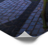 Stel je aardbeienvelden NYC voor Poster (Hoek)