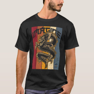 Stel je de  Chinese draak van Drakenkool voor T-shirt