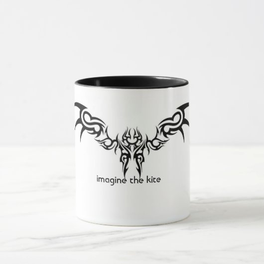 stel je de kite voor mok (Midden)