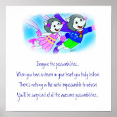 "Stel je de mogelijkheden voor" Poster (Voorkant)