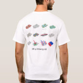 Stel je de stad voor #2 t-shirt (Achterkant)