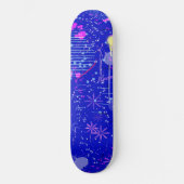 Stel je de sterren voor persoonlijk skateboard (Voorkant)