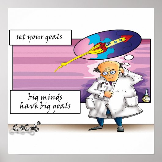 Stel je doelen in poster (Voorkant)