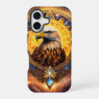 Stel je een embleem voor dat de geest van de trein iPhone 16 hoesje