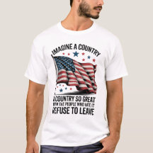 Stel je een land zo geweldig voor Vintage Amerikaa