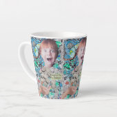 Stel je eens de mogelijkheden voor latte mok (Linkerhoek)