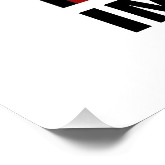 Stel je eens voor dat Trump achter Bars zit Perfect Poster (Hoek)