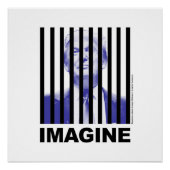 Stel je eens voor dat Trump achter Bars zit Poster (Voorkant)