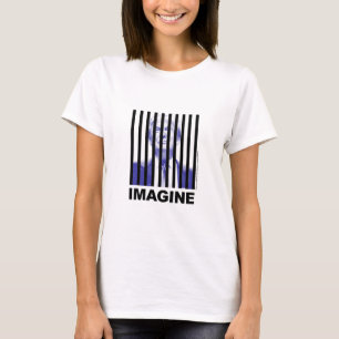 Stel je eens voor dat Trump achter Bars zit T-shirt