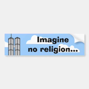 Stel je geen religie voor... bumpersticker