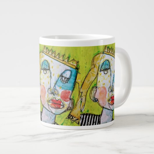 Stel je het voor grote koffiekop (Voorkant rechts)