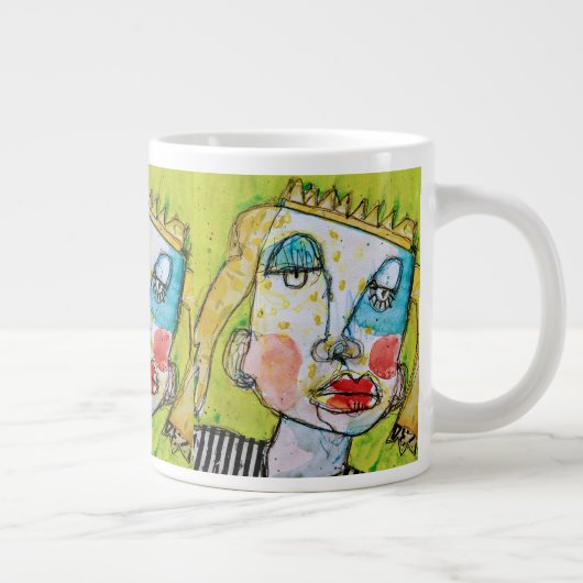 Stel je het voor grote koffiekop (Rechts)