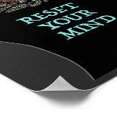 Stel je Inspirerend Word Art-ontwerp opnieuw in Poster (Hoek)