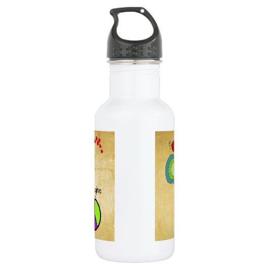 Stel je iPhone-Hoesjes voor Waterfles (Achterkant)