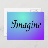 Stel je Paarse Briefkaart voor (Voorkant / Achterkant)