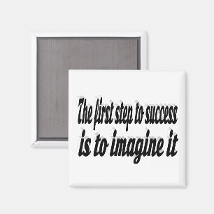 Stel je succes Motivatie offerte Magneet