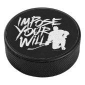 Stel je testament op (hockey) hockey puck (3/4)