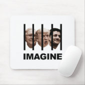 Stel je Trump, McConnell en Ryan Behind Bars voor Muismat (Met muis)