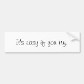 Stel je voor 2 bumpersticker (Voorkant)