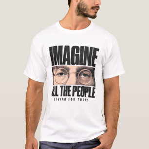 Stel je voor alle mensen in het shirt