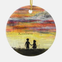 "Stel je voor" Art Ornament