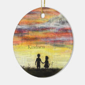 "Stel je voor" Art Ornament (Links)