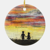 "Stel je voor" Art Ornament (Achterkant)