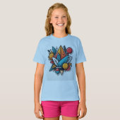 Stel je voor, Creëer, Soar, T-shirt (Voorkant volledig)