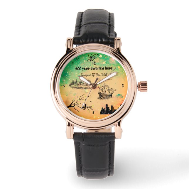 "Stel je voor" dameshorloge Horloge (Voorkant)