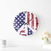 Stel je voor dat er een acrylwandklok in de Vrede Grote Klok (Huis)