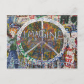 stel je voor dat er een muur in Praag komt Briefkaart (Voorkant)