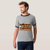 Stel je voor dat ik een kostuum draag t-shirt (Voorkant volledig)
