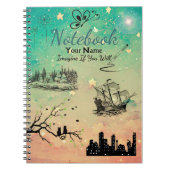 'Stel je voor dat je dat wilt' spiraal Notitieboek (Voorkant)