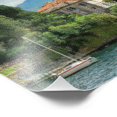 Stel je voor dat je in serene Varenna, Italië Foto Afdruk (Hoek)