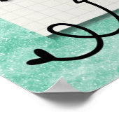 Stel je voor dat je zelfgekozen Motivatie quotes b Poster (Hoek)