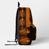 Stel je voor dat Moon Sky Inspirerend gepersonalis Bedrukte Rugzak (Links)