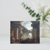 Stel je voor dat Uitzicht van de Grote Galerij van Briefkaart (Staand voorkant)