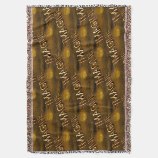 Stel je voor: Fantasy Moon Inspirerend Pattern Deken (Voorkant Verticaal)