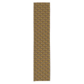Stel je voor: Fantasy Moon Inspirerend Pattern Korte Tafelloper (Voorkant)