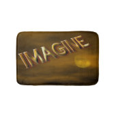 Stel je voor: Fantasy Moon Sky Inspirerend Badmat (Voorkant)